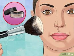 4 ways to apply loose powder wikihow