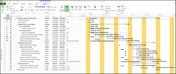 Inserting Gantt Chart Gridlines In Microsoft Project