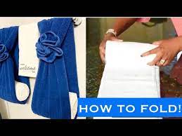 decorative towel folding