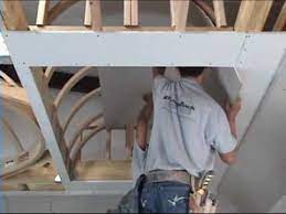 how to drywall a barrel vault ceiling