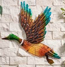 Duck Wall Art Glass And Metal The