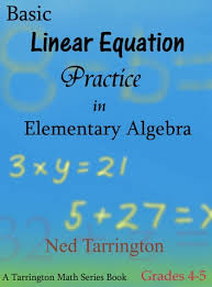 Basic Linear Equation Practice In