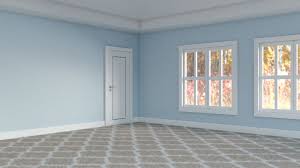 color carpet goes with light blue walls