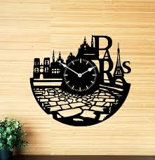Wall Clock Wall Decor Wooden Wall