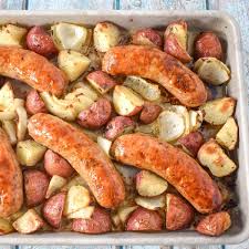 baked italian sausage and potatoes