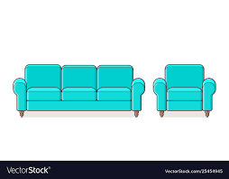 Sofa Armchair Couch Icon Outline