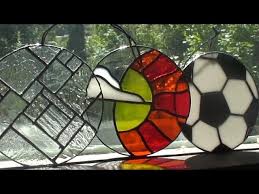 Making Round Stained Glass Suncatchers