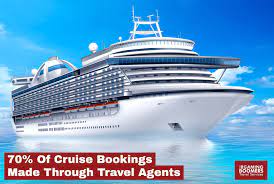 cruise bookings rely on travel agents