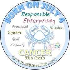 July 4 Zodiac Horoscope Birthday Personality Sunsigns Org