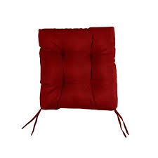 1101design Crimson Tufted Chair Cushion Square Back 16 X 16 X 3