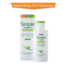 simple replenishing rich moisturizer