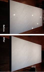 polished marble to honed marble