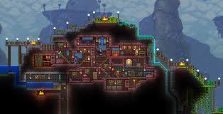 So it's a good idea to start with the basics before moving on to some of the more extravagant terraria house designs. A Total Newb Ok 23 Hours In And This Is My House Any Tips Or Ideas Terraria