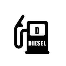 Fuel diesel pump. vector stock vector. Illustration of vector - 198197266