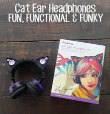cat ear headphones fun functional and