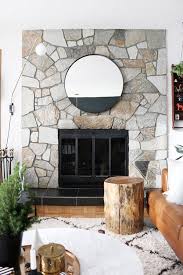 Decorate A Fireplace Without A Mantel