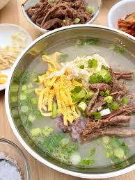 gomtang gold korean beef bone soup