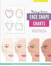 makeup artist face shape charts the