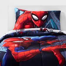 Twin Spider Man Bed In A Bag