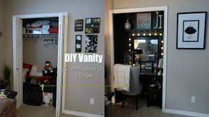 diy vanity closet makeover you