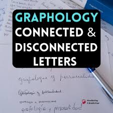 disconnected letters handwriting