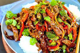 thai basil wagyu beef stir fry recipe