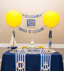nautical baby shower theme with love