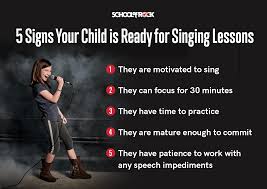 what is the best age to learn to sing