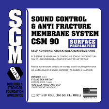 csm 90 sound control and anti fracture