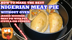 without oven baked nigerian meat pie