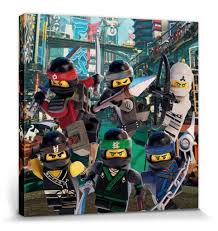 The Lego Ninjago Movie Poster Leinwandbild
