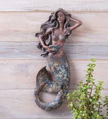 Wall Sculptures Mermaid Wall Decor