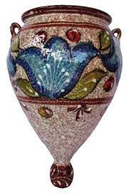 Spanish Orza Wall Flower Pot