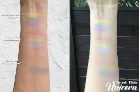 rainbow highlighter review and