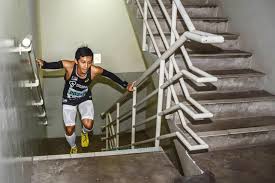 Show case the outcome of the penang run 2019 3d medal. Tower Runner On The Stairway To Stardom Borneo Post Online