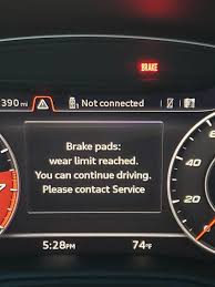 front brake pad sensor how to reset