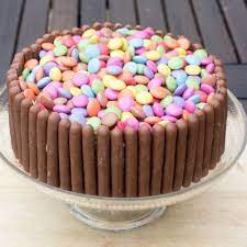 simple kids birthday cake mum in the