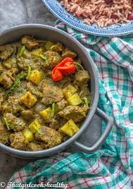 jamaican curry goat that cooks