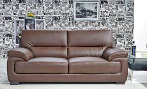 Mia 3 Seater Leather Sofa