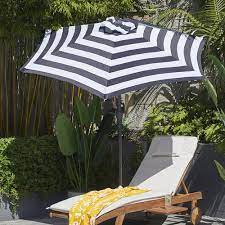 Striped Brighton Market Umbrella