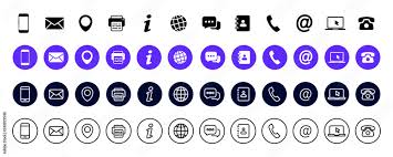 web icons set of diffes style