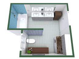 Full Modern Master Bathroom Design