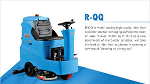 r qq micro auto ride on floor scrubber
