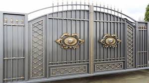 Satin black is the perfect color for this design. 25 Latest Gate Designs For Home With Pictures In 2021