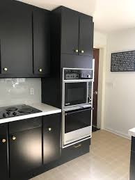 How To Paint Black Kitchen Cabinets Our