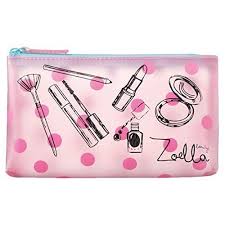 zoella beauty pink frosted cosmetic