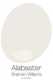 Sherwin Williams Alabaster Paint Color