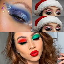 20 stunning christmas makeup ideas for