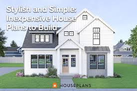 Stylish and Simple: Inexpensive House Plans to Build - Houseplans Blog -  Houseplans.com gambar png