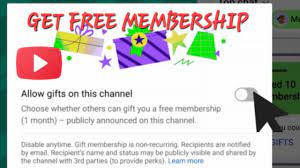you gift membership you